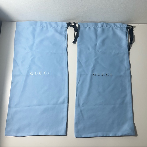 Gucci Authentic Drawstring Shoe Sneaker Handbag Purse Dustbag Set - Picture 2 of 4